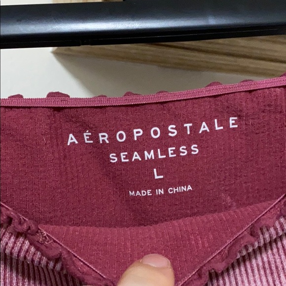 Crop Off The Shoulder Seamless Long Sleeve - Picture 3 of 3